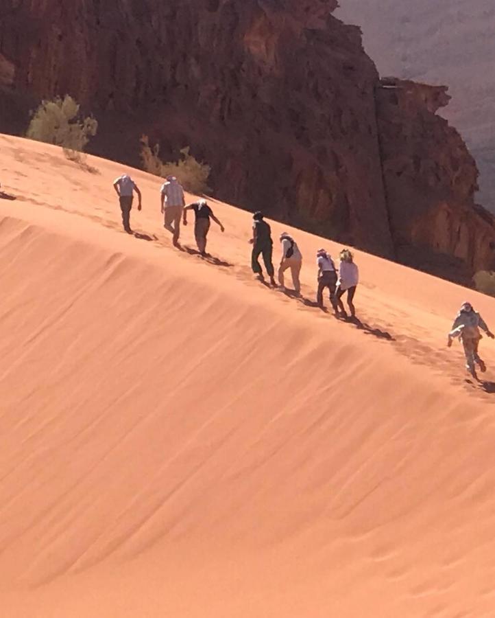 Black Irish Camp And Tours Hotell Wadi Rum Eksteriør bilde